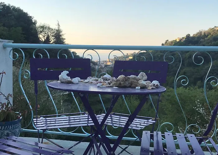 Menton Mignon 2P Bucolique Vue Mer Campagne